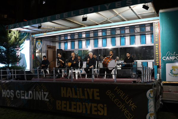 Haliliye’de yaz konserleri ve çocuk şenlikleri mahallelere renk kattı