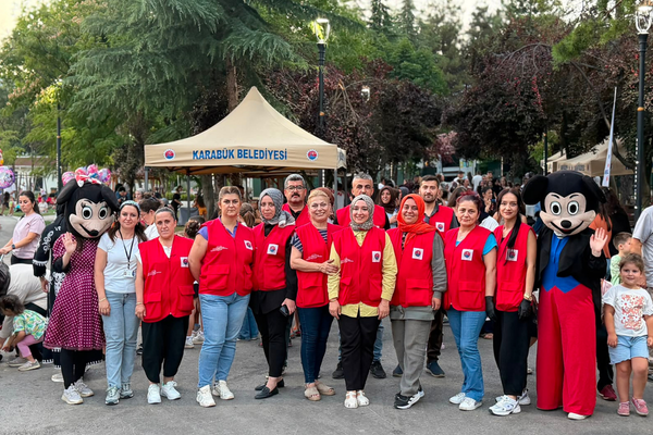 Karabük’te çocuklar için yaz şenliği düzenlendi