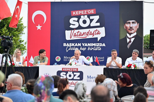 Kepez’de “Söz Vatandaşta” buluşmaları mahallelere taşındı
