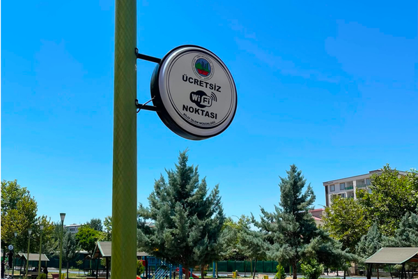 Siirt Belediyesi ücretsiz WiFi hizmet ağını 6 noktaya çıkardı