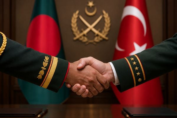 Bangladeş Kara Kuvvetleri Komutanı Tokel’i ziyaret etti