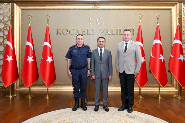 Jandarma Asayiş Vakfı Genel Müdürü Güven’den Vali Aktaş’a ziyaret