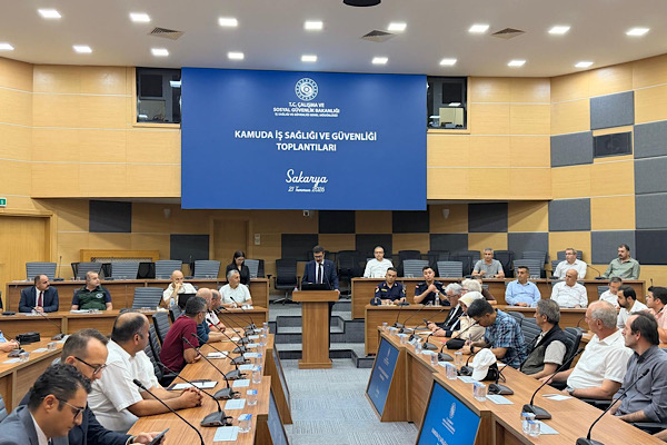 Sakarya’da kamu kurumlarına yönelik İSG Toplantısı gerçekleştirildi