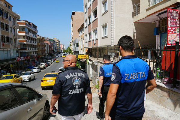 Maltepe Zabıtası’ndan Fındıklı Mahallesi’nde denetim