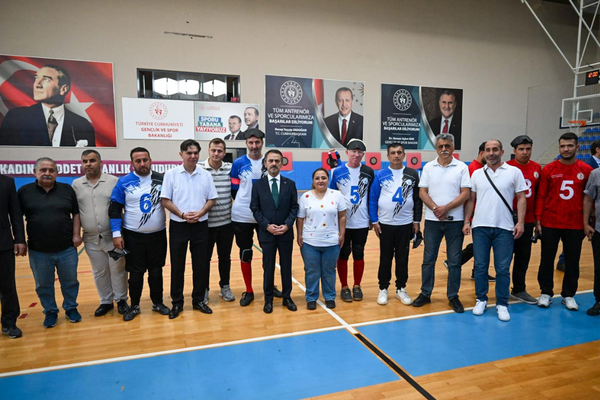Kocaeli Valisi Aktaş, Goalball 4. Lig müsabakalarını takip etti
