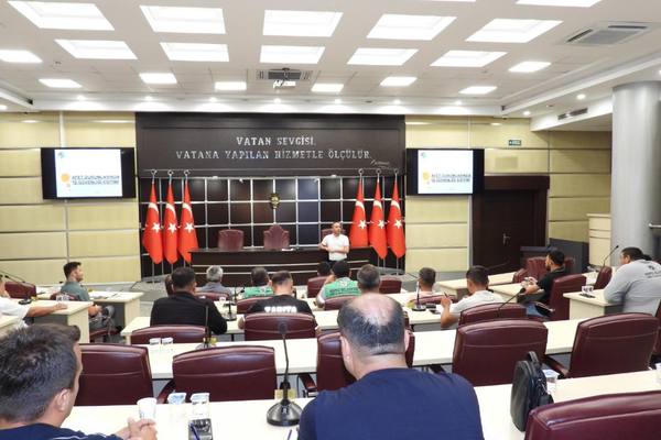 Kepez’de afetlere hazırlık için iş güvenliği eğitimi düzenlendi