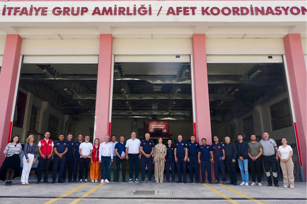Başkan Ünlüce, yangın hazırlıklarını inceledi