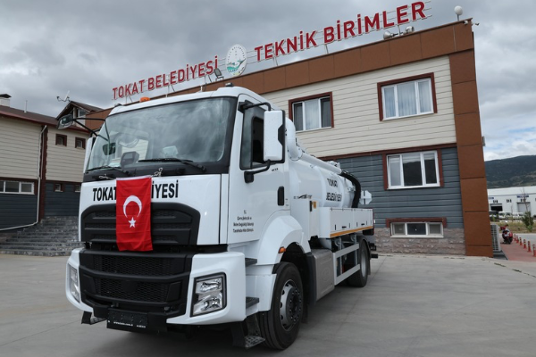 Tokat Belediyesi’nden araç filosuna yeni takviye