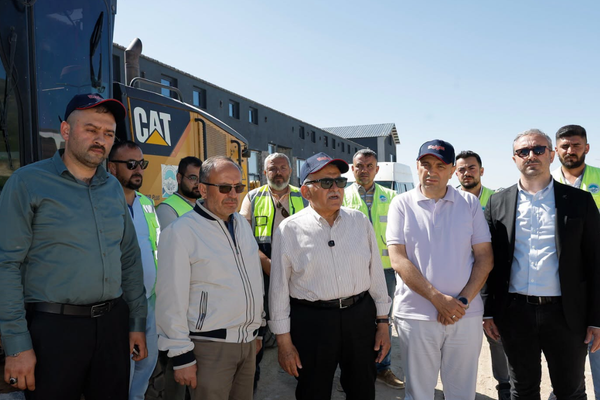 Başkan Büyükkılıç, Erciyes’teki altyapı çalışmalarını inceledi
