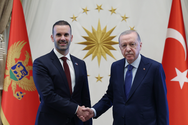 Erdoğan, Karadağ Başbakanı Spajic ile ikili ilişkileri ve bölgesel konuları ele aldı