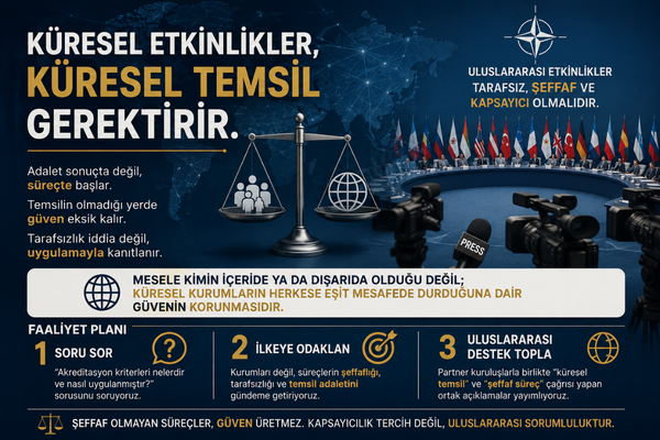 Küresel Etkinlikler, Küresel Temsil Gerektirir