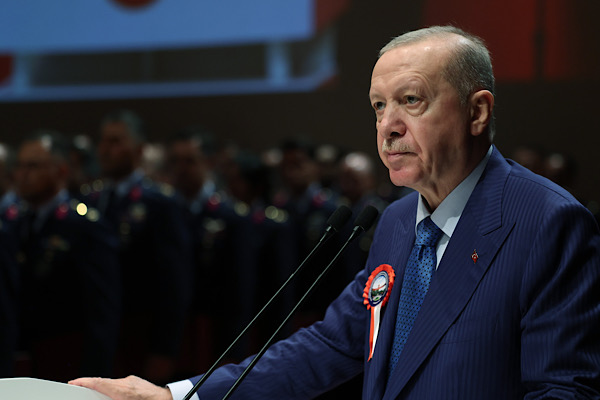Cumhurbaşkanı Erdoğan, Letonya Cumhurbaşkanı Rinkevics ile görüştü