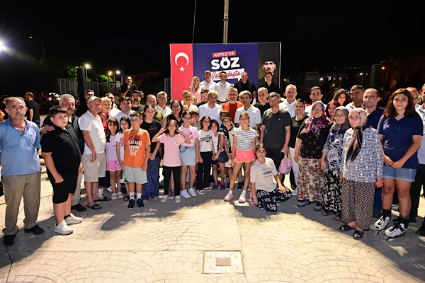 Kepez Kent Meydanı’nda “Söz Vatandaşta” halk buluşması