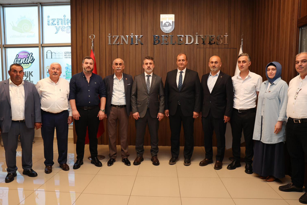 Biba,  İznik’te çeşitli temaslarda bulundu