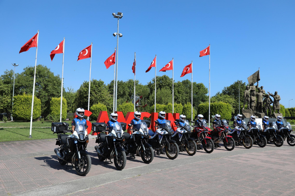 Samsun’da motosikletli zabıta ekipleri devreye alındı