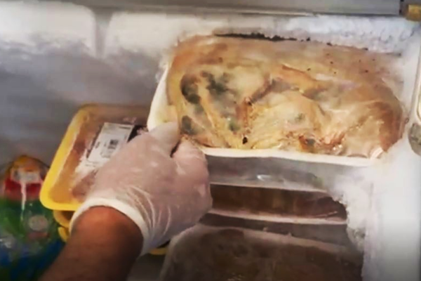 Haliliye’de 187 kilogram bozuk et ele geçirildi