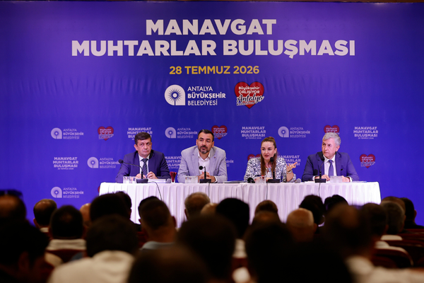 Başkan Vekili Özdemir: Antalya’nın ilk yüzey suyu Manavgat’a geliyor
