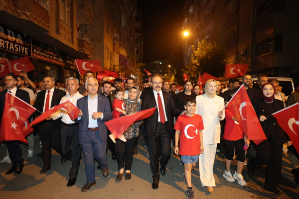 Siirt’te 15 Temmuz Demokrasi ve Milli Birlik Günü programı düzenlendi