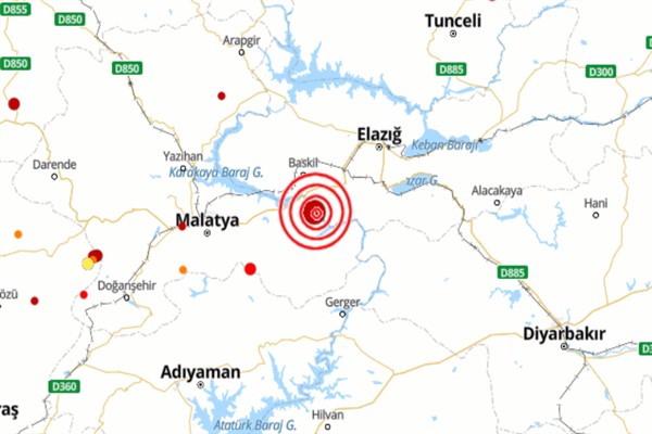 Malatya’da deprem