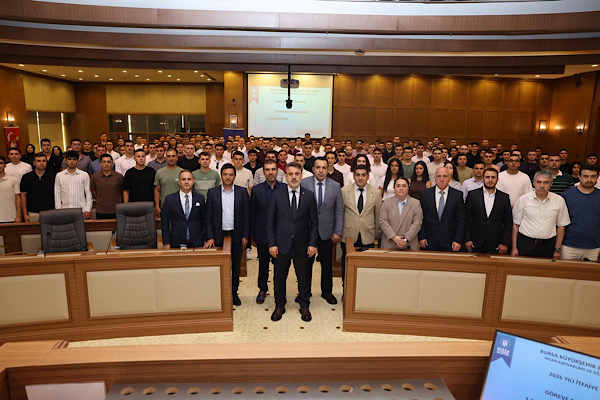 Bursa’da yeni itfaiye erleri için tanışma programı düzenlendi
