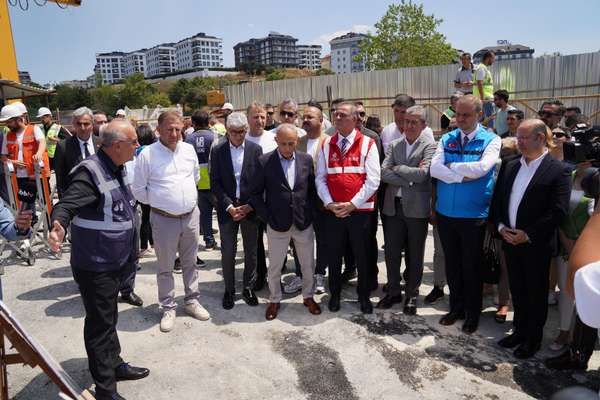 İSKİ, Beylikdüzü Gürpınar Yağmur Suyu Tüneli Projesi’nin temelini attı