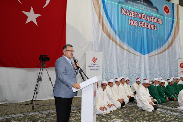 Başkan Genç, Arsin’deki icazet törenine katıldı