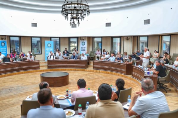 Eş başkanlar Kayapınar’da muhtarlarla buluştu