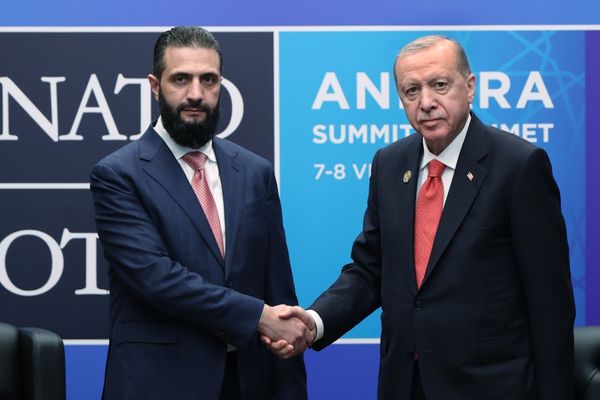Cumhurbaşkanı Erdoğan, Suriye Cumhurbaşkanı Şara ile Görüştü
