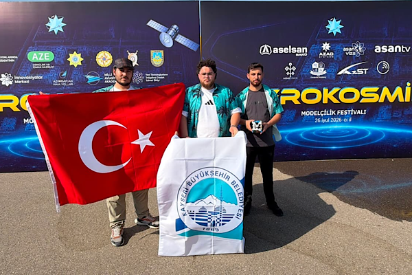 Mergen Model Uydu Takımı, Azerbaycan’daki CubeSat Yarışması’nda Türkiye’yi temsil etti