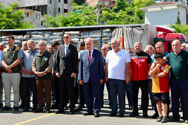 TULIP Projesi kapsamında Ordu’da fındık üreticilerine hasat filesi dağıtıldı