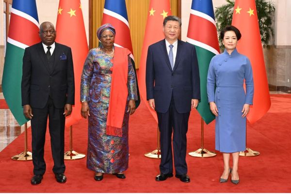 Xi Jinping, Namibya Devlet Başkanı Nandi-Ndaitwah’la görüştü