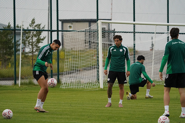 Çaykur Rizespor’un Erzurum kampı hazırlıkları devam ediyor
