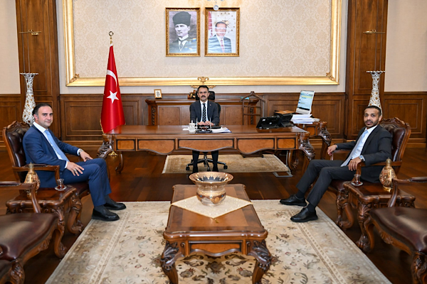 Katar heyetinden Vali İlhami Aktaş’a ziyaret