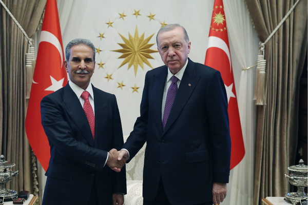 Cumhurbaşkanı Erdoğan, Irak Yüksek Yargı Konseyi Başkanı Zeydan’ı kabul etti