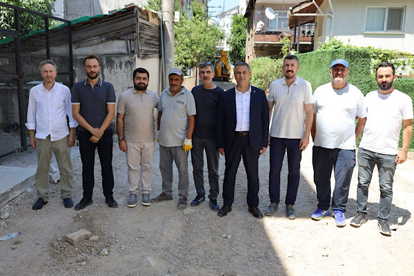 Mehmet Ali Paşa Mahallesi’nde 6 sokakta parke yenileme çalışması başlatıldı