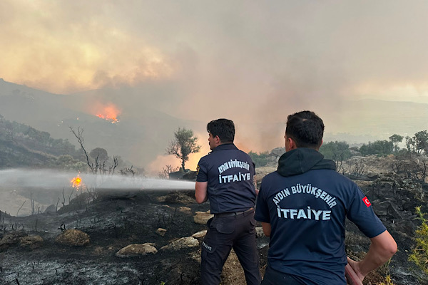  Aydın’da bir haftada 446 yangına müdahale edildi