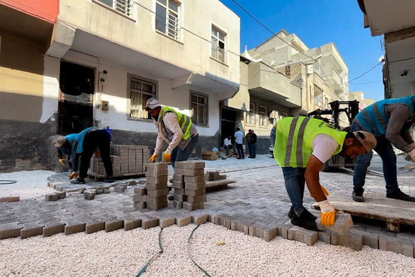 Eyyübiye Selçuklu Mahallesi’nde doğalgaz çalışmaları başladı