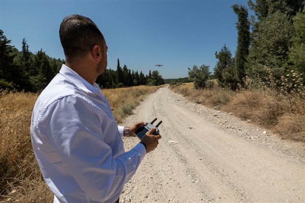 İzmir’de kaçak hafriyat dökümlerine dronlu denetim