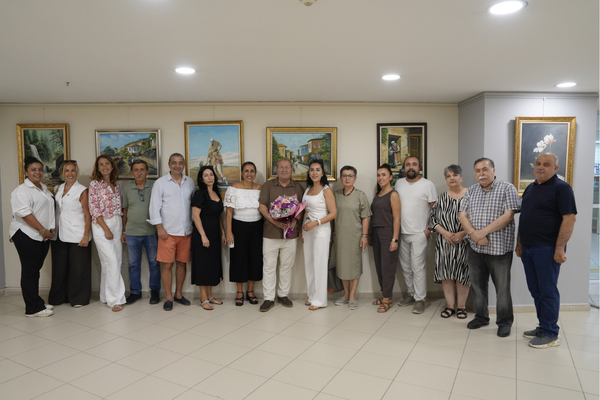“Hayatın İçinden” resim sergisi Kartal’da açıldı