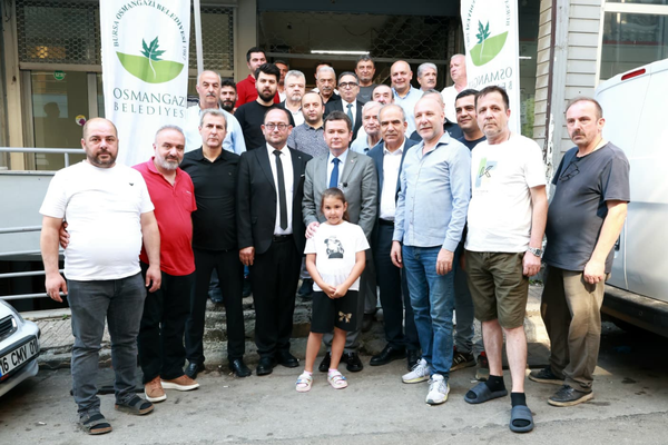 Başkan Aydın, Gençosman Ayakkabıcılar Çarşısı esnafıyla bir araya geldi