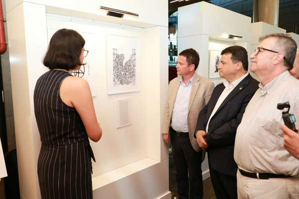 Osmangazi’de göçün izleri karikatürlerle anlatılıyor