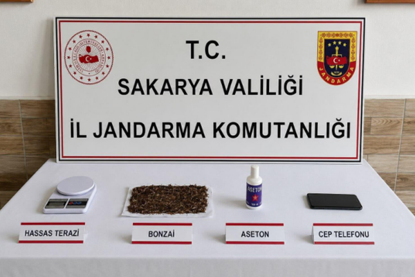 Sakarya’da uyuşturucu operasyonu
