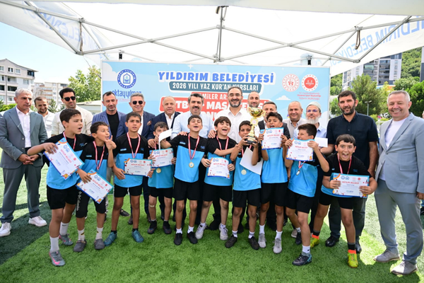 Yıldırım’da Yaz Kur’an Kursları spor turnuvası tamamlandı