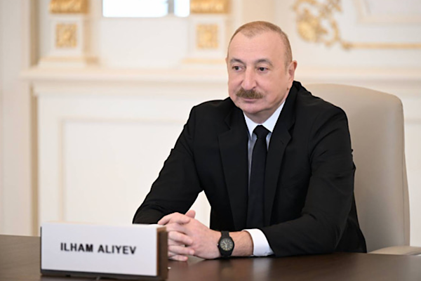 Aliyev, Slovakya Cumhurbaşkanı Pellegrini ile Şuşa’da görüştü