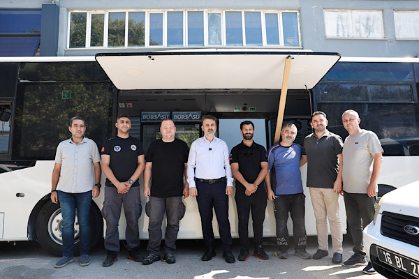  Bursa Büyükşehir’in mobil afet araçlarında sona gelindi