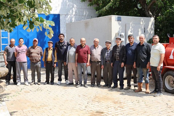 Büyükşehirden Ödemiş’teki üreticilere soğuk hava deposu desteği
