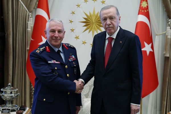 Cumhurbaşkanı Erdoğan, Orgeneral Kadıoğlu’nu kabul etti