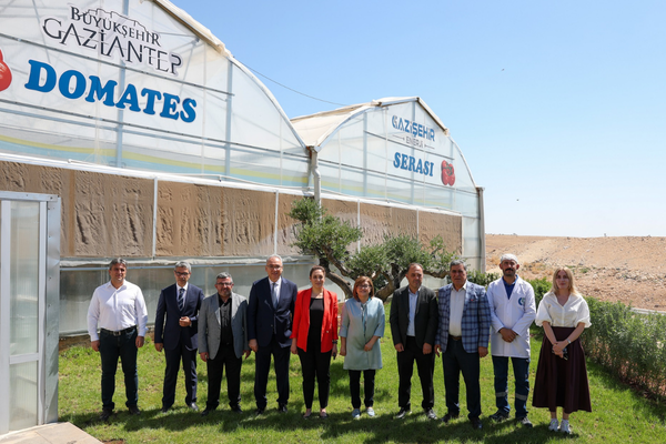 Gaziantep’te çöpten enerji, enerjiden organik üretim: Yılda 28 ton hasat