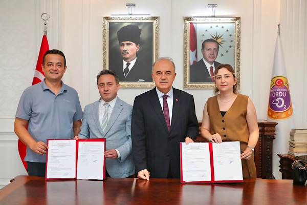  Ordu’da Yeşil İvme Destek Programı kapsamında 2 proje için protokol imzalandı