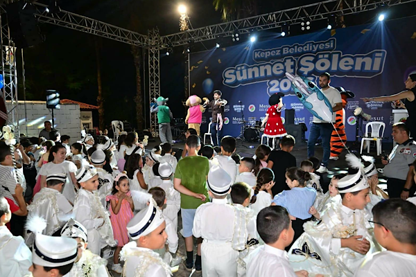 Kepez’de 500 çocuğa Sünnet Şöleni